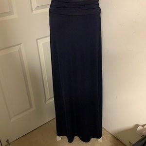 Aloha Bundle- Long maxi dark blue skirt